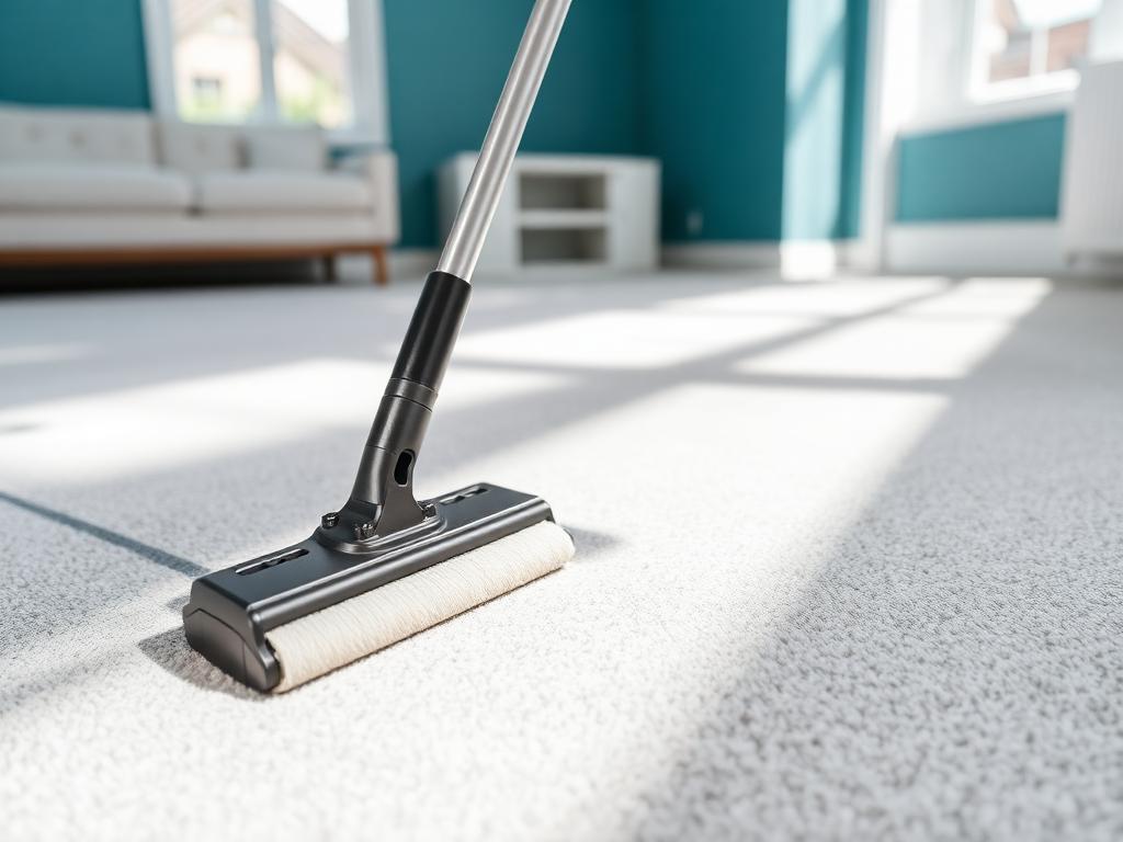 Low-moisture carpet cleaning in a Jacksonville area home